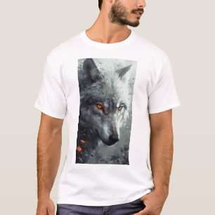 Silver Wolf Chaos Graphic T-Shirt