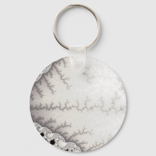 Silver Zigzag Keychain