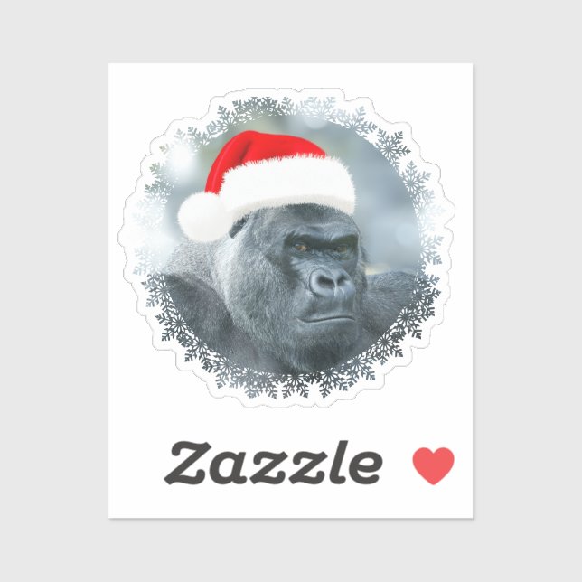 Silverback as the Christmas Grouch (Sheet)