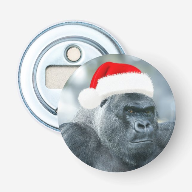 Silverback as the Christmas Grouch Bottle Opener (Front)
