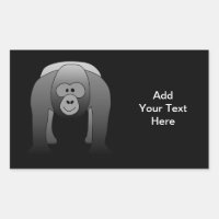 Silverback Gorilla Cartoon