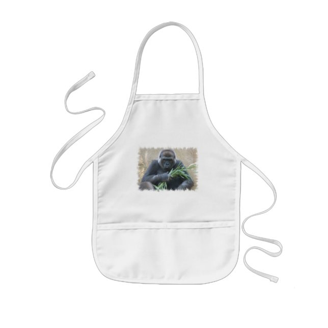 Silverback Gorilla Children's Apron (Front)
