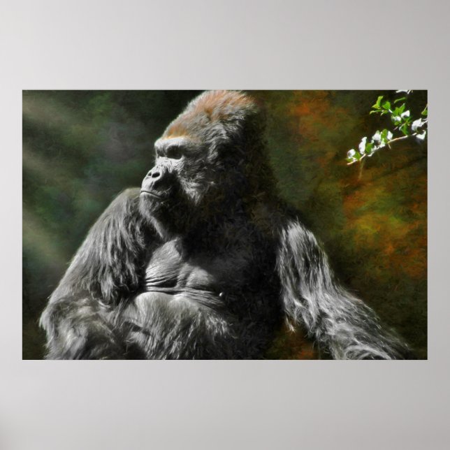 SILVERBACK GORILLA LEADER POSTER (Front)