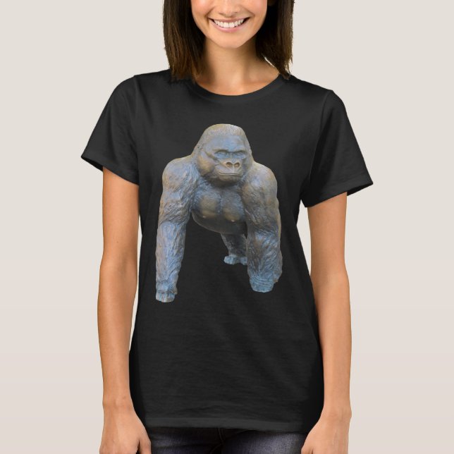 Silverback Gorilla Silver Back Primate Ape  7 T-Shirt (Front)