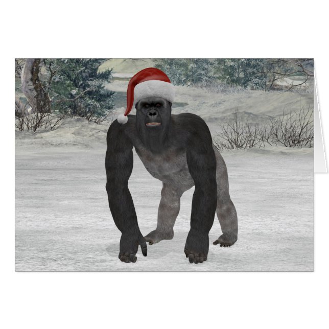 Silverback Santa (Front Horizontal)