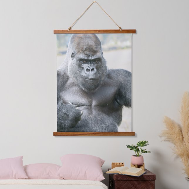 Silverback Unforgettable Presence Hanging Tapestry (Bedroom)
