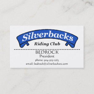 SilverBacks Business Card