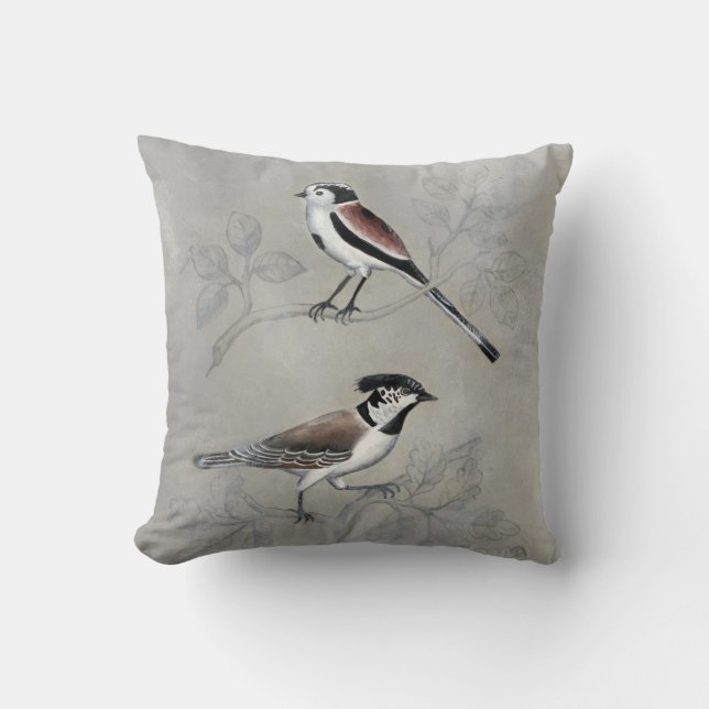 Silvered Aviary | A Pair Cushion (Front)