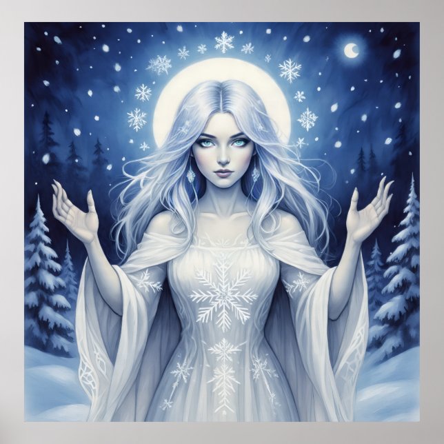 SilverSnowQueen  Poster (Front)