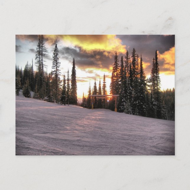 Silverstar Sunset Postcard (Front)