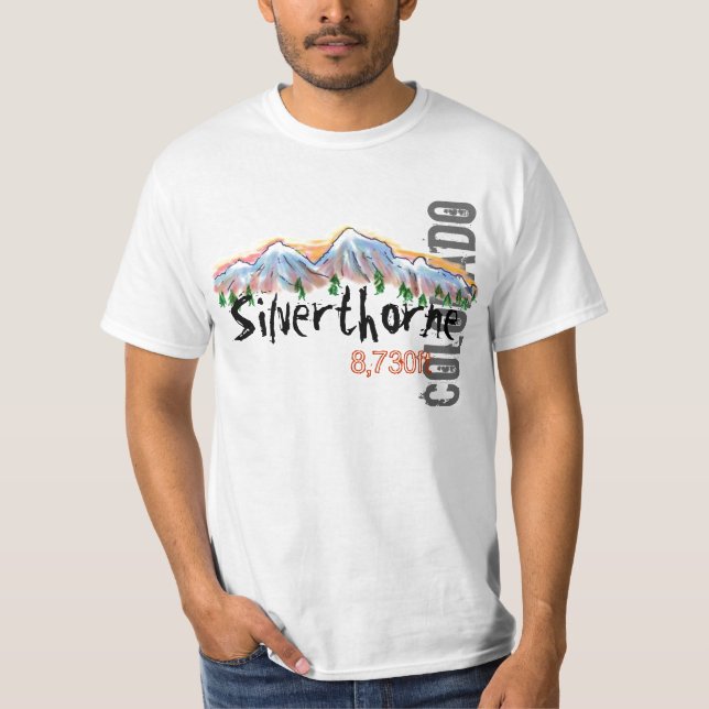 Silverthorne Colorado elevation value tee (Front)