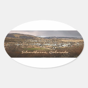 Silverthorne Colorado mountain town scenic sticker