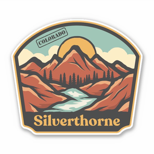 Silverthorne, Colorado Sticker (Front)