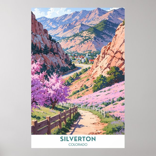 Silverton- Scenic Drive- Colorado Poster (Front)