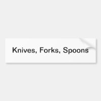 Silverware Drawer Label/