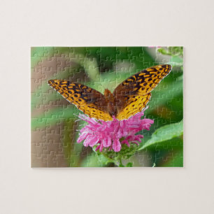 Silvery Checkerspot Butterfly Jigsaw Puzzle