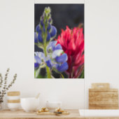 Silvery Lupine, Lavender Paintbrush Poster (Kitchen)