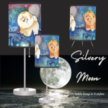 SILVERY MOON Chow dog watercolor