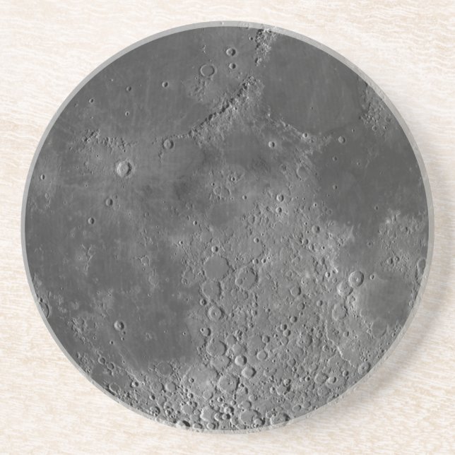 Silvery Moon coaster (Front)