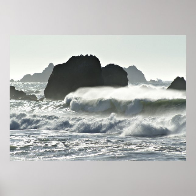 Silvery Sea Poster (Front)