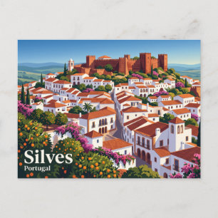 Silves Portugal Postcard