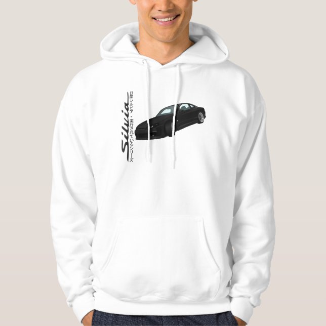 Silvia drift car hoodie (Front)