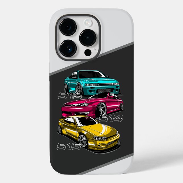 SILVIA "S" CHASSIS EVOLUTION Case-Mate iPhone CASE (Back)