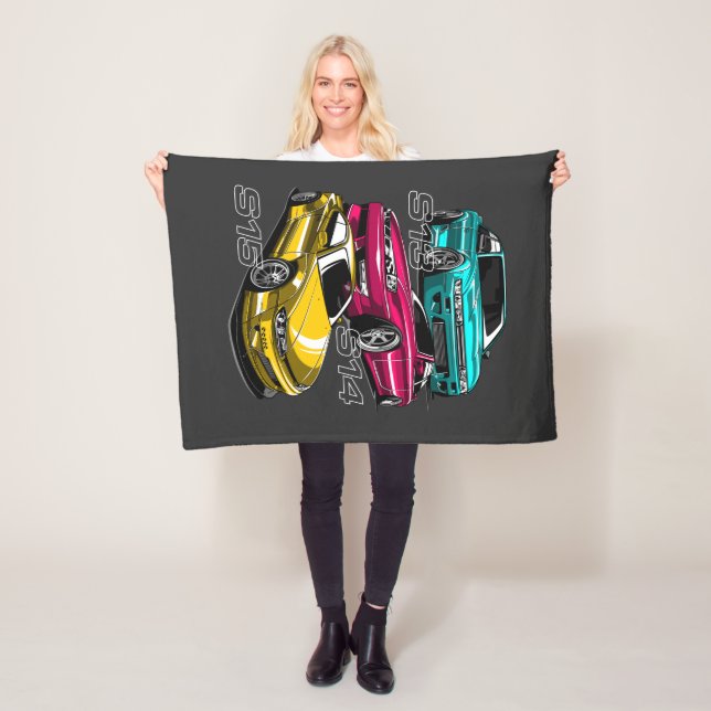SILVIA "S" CHASSIS EVOLUTION FLEECE BLANKET (In Situ)