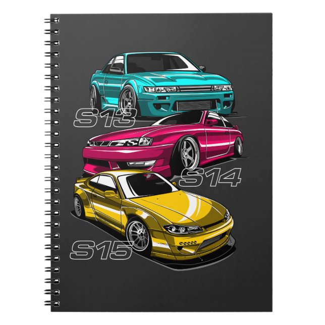 SILVIA "S" CHASSIS EVOLUTION NOTEBOOK (Front)