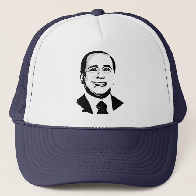 Silvio Berlusconi Trucker Hat (Front)