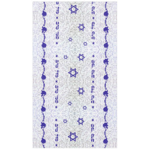Siman Tov u'Mazal Tov ~ Bell and Pomegranate Tablecloth