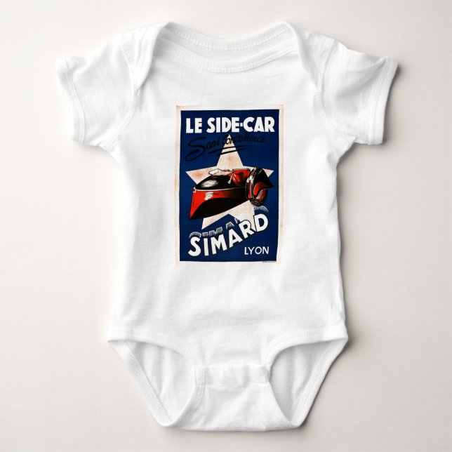 Simard - Le Side Car Baby Bodysuit (Front)