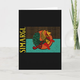 Simargl Paganism Dog Nordic Ancestry National Russ Card