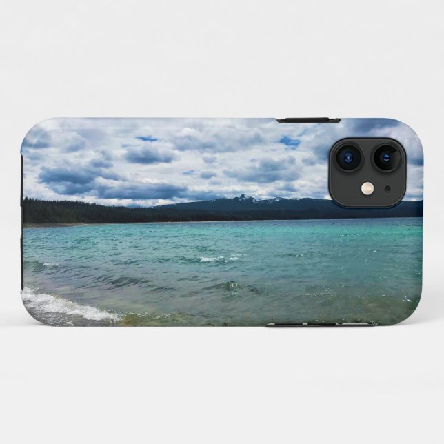 Simax Bay at Crescent Lake, Oregon Case-Mate iPhone Case (Back (Horizontal))