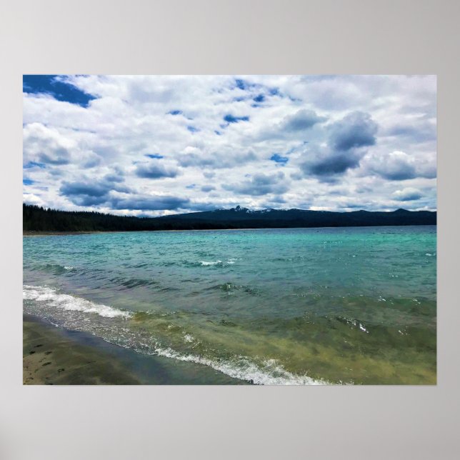 Simax Bay at Crescent Lake, Oregon Poster (Front)