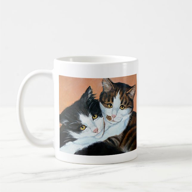 Simba and Peekey Mug (Left)