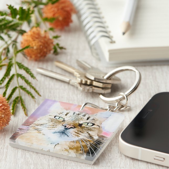 Simba the Striped King Key Ring (Front Right)