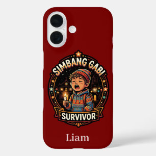 Simbang Gabi Survivor American Filipino Christmas  iPhone 16 Case