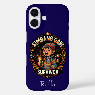 Simbang Gabi Survivor American Filipino Christmas iPhone 16 Case
