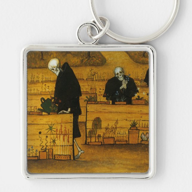 Simberg’s Garden of Death key chain (Front)