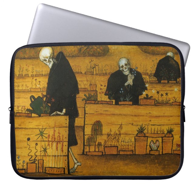 Simberg’s Garden of Death laptop sleeve (Front)