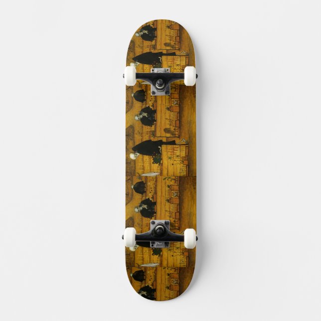 Simberg’s Garden of Death skateboard (Front)