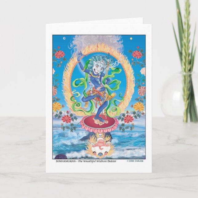 SIMHAMUKHA CARD (Front)