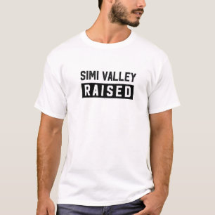 Simi Valley Raised California Hometown Ca Home Sta T-Shirt