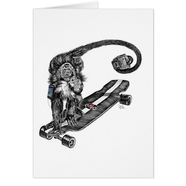 Simian Selfie Art (Front)