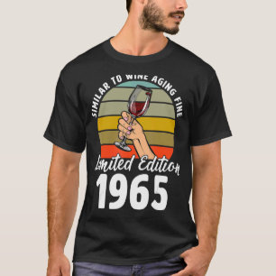 Similar to Wine Aging Fine Born In 1965 57th Retro T-Shirt