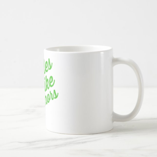 Similes are like metaphors mug (Right)
