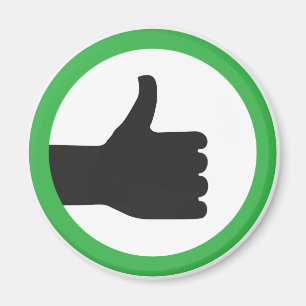 simle ligke sign magnet