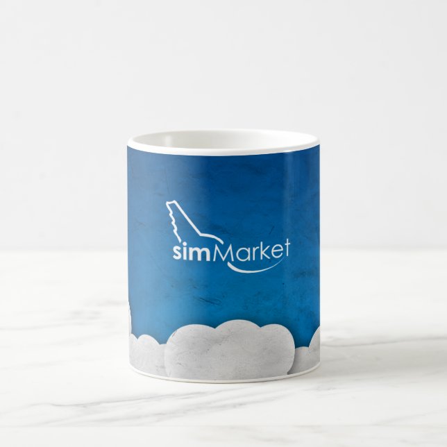 simMarket Paper Sky 3 Coffee Mug (Center)