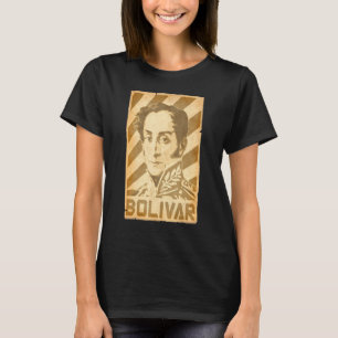 Simon Bolivar Torn Propaganda Poster T-Shirt